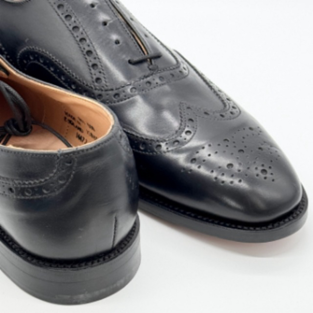 新品 未使用 男性 高級 革靴 メンズ NPS シューズ 26cm 黒 ビジネス メンズの靴/シューズ(ドレス/ビジネス)の商品写真