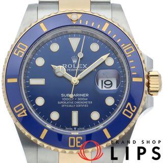 ロレックス(ROLEX)のロレックス サブマリーナ デイト ブルー Submariner Date 126613LB(ﾗﾝﾀﾞﾑ） 箱 保証書 K18YG/SS メンズ時計 ブルー 仕上げ済 美品 【中古】(その他)