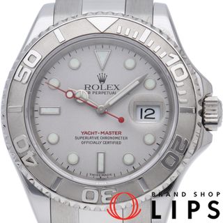 ロレックス(ROLEX)のロレックス ヨットマスター ロレジウム メンズ時計 Yacht-Master 16622(Y） 箱 保証書 PT/SS メンズ時計 シルバー 仕上げ済 2002年 美品 【中古】(その他)