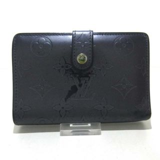 ルイヴィトン(LOUIS VUITTON)のLOUIS VUITTON(ルイヴィトン) 2つ折り財布 モノグラムマット ポルトモネビエヴィエノワ M65152 ノワール カーフ(財布)