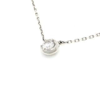 スタージュエリー(STAR JEWELRY)のSTAR JEWELRY(スタージュエリー) ネックレス Pt950×ダイヤモンド 1Pダイヤ(ネックレス)