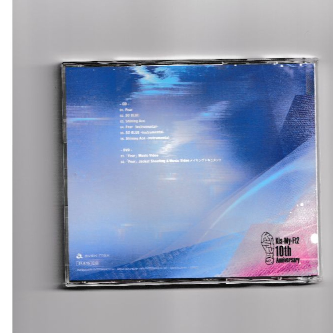 W12791 Fear / SO BLUE(CD+DVD)(通常盤) Kis-My-Ft2 中古CD エンタメ/ホビーのCD(ポップス/ロック(邦楽))の商品写真