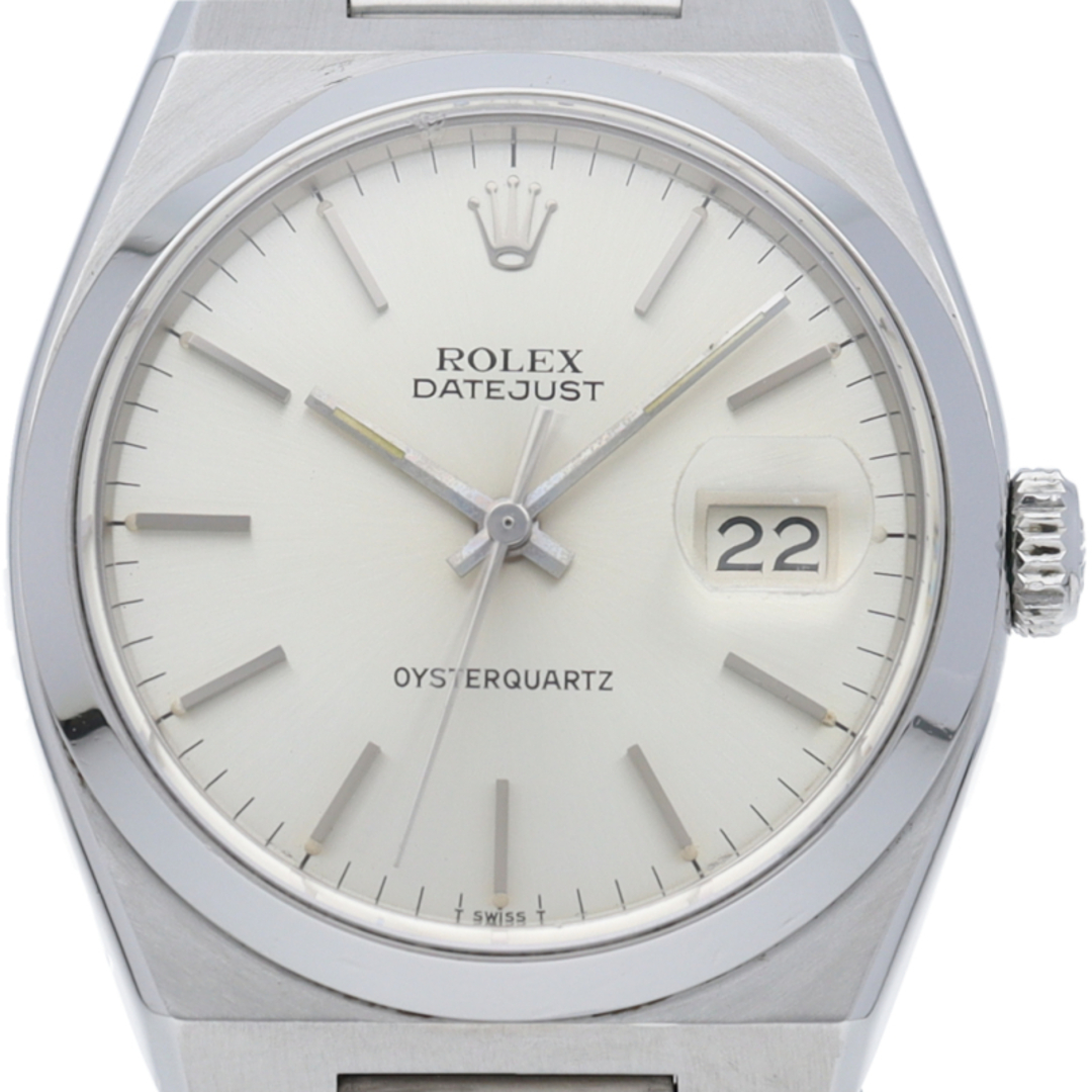 ROLEX(ロレックス)のロレックス デイトジャスト メンズ時計 オイスター クォーツ Datejust Mens Oyster Quartz 17000(5) SS メンズ時計 シルバー 仕上げ済 1978年 美品 【中古】 メンズの時計(その他)の商品写真