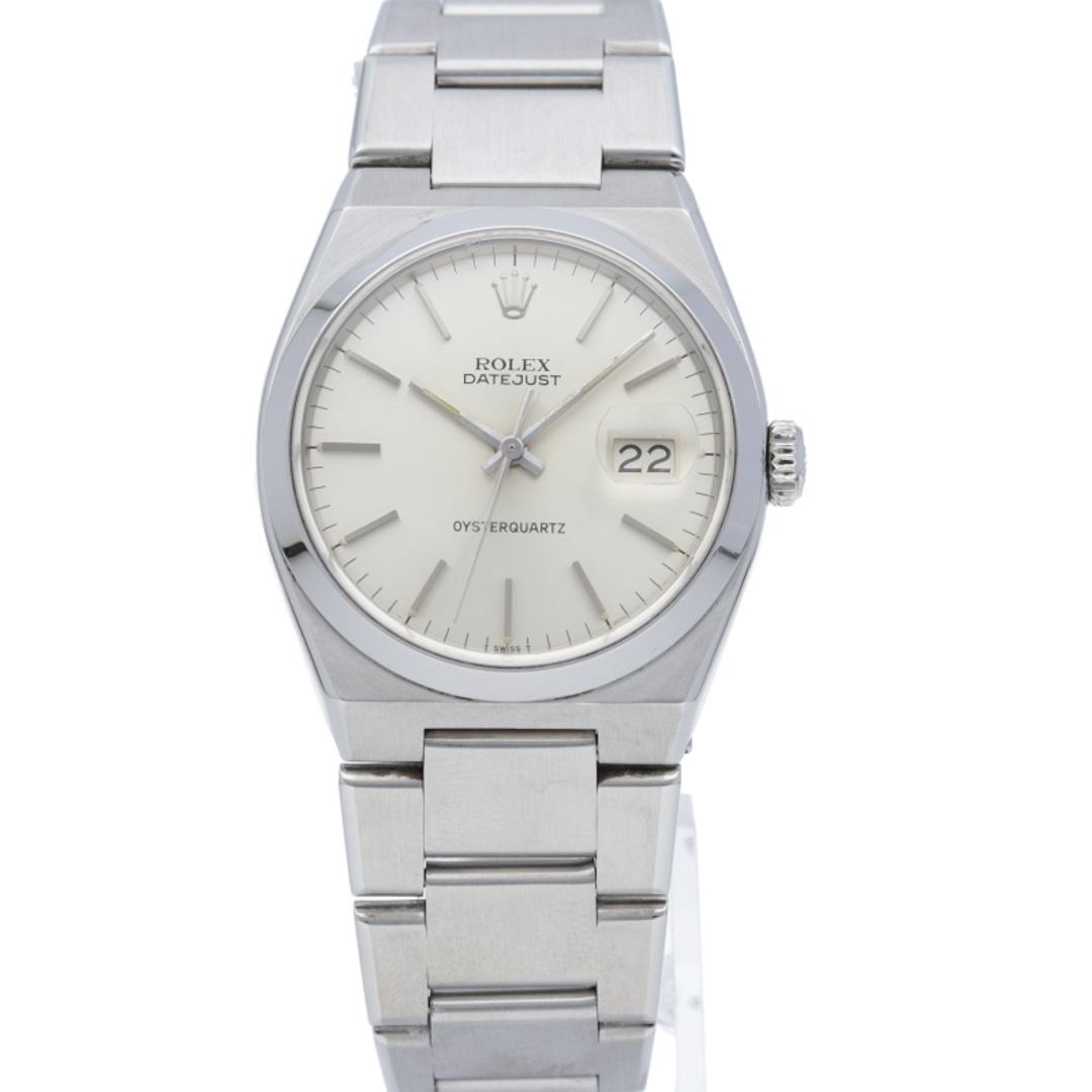 ROLEX(ロレックス)のロレックス デイトジャスト メンズ時計 オイスター クォーツ Datejust Mens Oyster Quartz 17000(5) SS メンズ時計 シルバー 仕上げ済 1978年 美品 【中古】 メンズの時計(その他)の商品写真