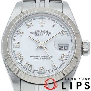 ロレックス(ROLEX)のロレックス デイトジャスト レディース時計 Datejust Ladies 79174(F) 箱 保証書 K18WG/SS レディース時計 ホワイト 仕上げ済 2004年 美品 【中古】(腕時計)