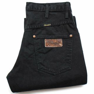 ラングラー(Wrangler)の00s トルコ製 Wranglerラングラー ALASKA ブーツカット ブラック デニムパンツ w31 L30★SDP2608 ユーロ フレア ジーンズ カントリー(デニム/ジーンズ)