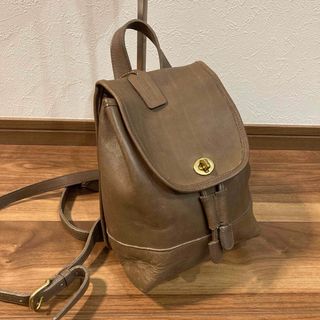 コーチ(COACH)の【良品】COACH コーチ オールドコーチ 9960 オールレザー リュック(リュック/バックパック)