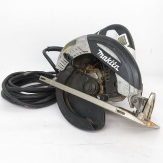 マキタ(Makita)のmakita マキタ 100V 165mm 電子マルノコ 白 本体のみ ノコ刃欠品 角度調節ネジ1本欠品 5732CW 中古(工具)