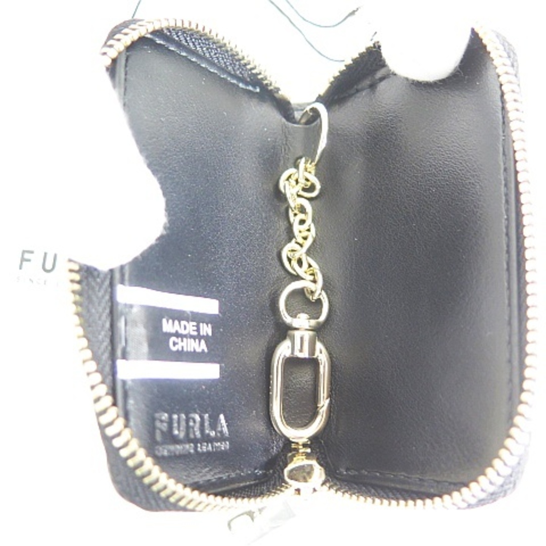 Furla(フルラ)のフルラ CAMELIA KEYCASE CHARM キーケース レザー ブラック レディースのファッション小物(キーケース)の商品写真