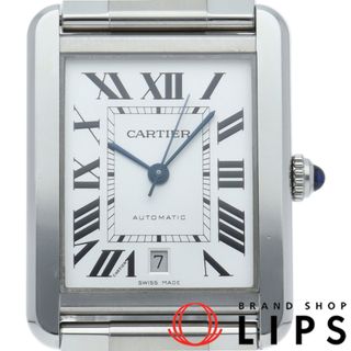 カルティエ(Cartier)のカルティエ タンク ソロ ウォッチ XL オートマチック Tank Solo XL W5200028 箱 保証書 SS メンズ時計 シルバー 仕上げ済 美品 【中古】(その他)