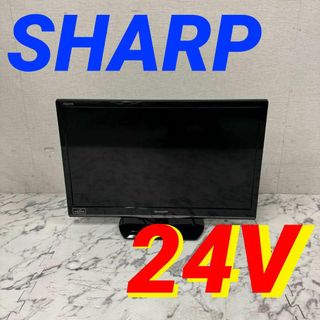 17370 液晶カラーテレビ SHARP LC-24K9  24Ｖ(テレビ)