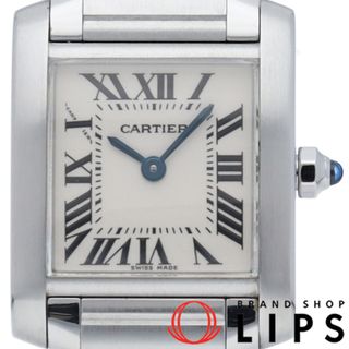 カルティエ(Cartier)のカルティエ タンク フランセーズ ウォッチ SM Tank Francaise SM W51008Q3 箱 SS レディース時計 シルバー 仕上げ済 美品 【中古】(腕時計)