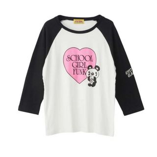 HYSTERIC GLAMOUR - SCHOOL GIRL FUNK 七分袖Tシャツ