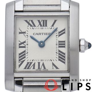 カルティエ(Cartier)のカルティエ タンク フランセーズ ウォッチ SM Tank Francaise SM W51008Q3 箱 保証書 SS レディース時計 シルバー 仕上げ済 美品 【中古】(腕時計)