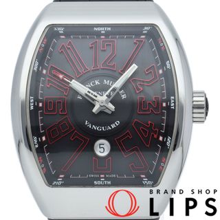 フランクミュラー(FRANCK MULLER)のフランク ミュラー ヴァンガード ウォッチ ジャパン リミテッド Vanguard V45SCDTJ/V45SCDTJACNR 箱 保証書(国内) SS/ラバー メンズ時計 ブラック 仕上げ済 美品 【中古】(その他)