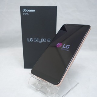 エルジーエレクトロニクス(LG Electronics)の[docomo版] Androidスマホ LG style 2 ゴールド 利用制限〇 SIMロックなし L-01L(スマートフォン本体)