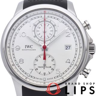 インターナショナルウォッチカンパニー(IWC)のインターナショナルウォッチカンパニー IWC ポルトギーゼ ヨットクラブ クロノグラフ Portugieser Yacht Club Chronograph IW390502 箱 保証書 SS/ラバー メンズ時計 シルバー 仕上げ済 美品 【中古】(その他)