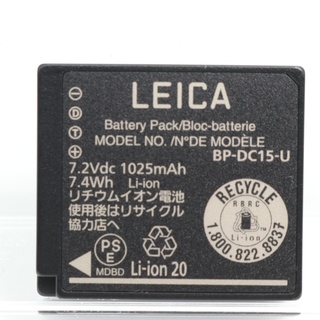ライカ(LEICA)の【美品】ライカ LEICA C-LUX/D-LUX用(BP-DC15-U)(その他)