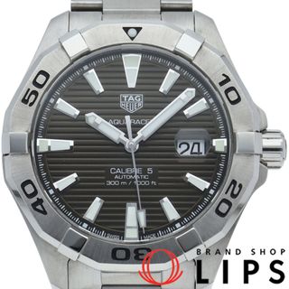 タグホイヤー(TAG Heuer)のタグ・ホイヤー アクアレーサー キャリバー 5 Aquaracer Calibre 5 WAY2018.BA0927 箱 保証書 SS メンズ時計 ブラウン 仕上げ済 美品 【中古】(その他)