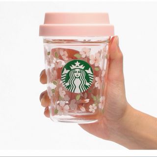 スターバックスコーヒー(Starbucks Coffee)のスターバックスSAKURA2024ダブルウォール耐熱グラスカップ(グラス/カップ)