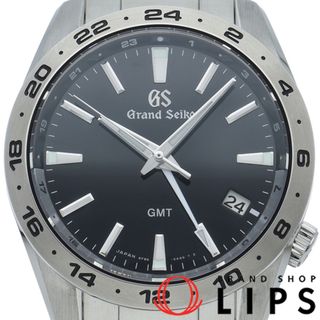 セイコー(SEIKO)のセイコー グランドセイコー GMT クォーツ 39mm スポーツ コレクション Grand Seiko Sport Collection
 SBGN027/9F86-0AK0 箱 保証書 SS メンズ時計 ブラック 仕上げ済 美品 【中古】(その他)