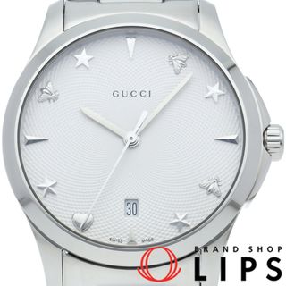 グッチ(Gucci)のグッチ G-タイムレス ユニセックス時計 G-Timeless 126.4/YA1264028 箱 保証書 SS メンズ時計 ホワイト 美品 【新品】(その他)