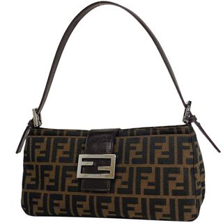 フェンディ(FENDI)のフェンディ ズッカ柄 ショルダーバッグ レディース 【中古】(ハンドバッグ)