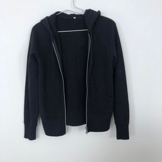 MUJI (無印良品) - パーカー　黒　無印良品