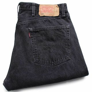 リーバイス(Levi's)の00s Levi'sリーバイス 501 ブラック デニムパンツ w40 L30★SDP2617 オールド ジーンズ ストレート オーバーサイズ ビッグサイズ(デニム/ジーンズ)