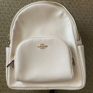 COACH - 《新品未使用》《人気》コーチ　白色リュック