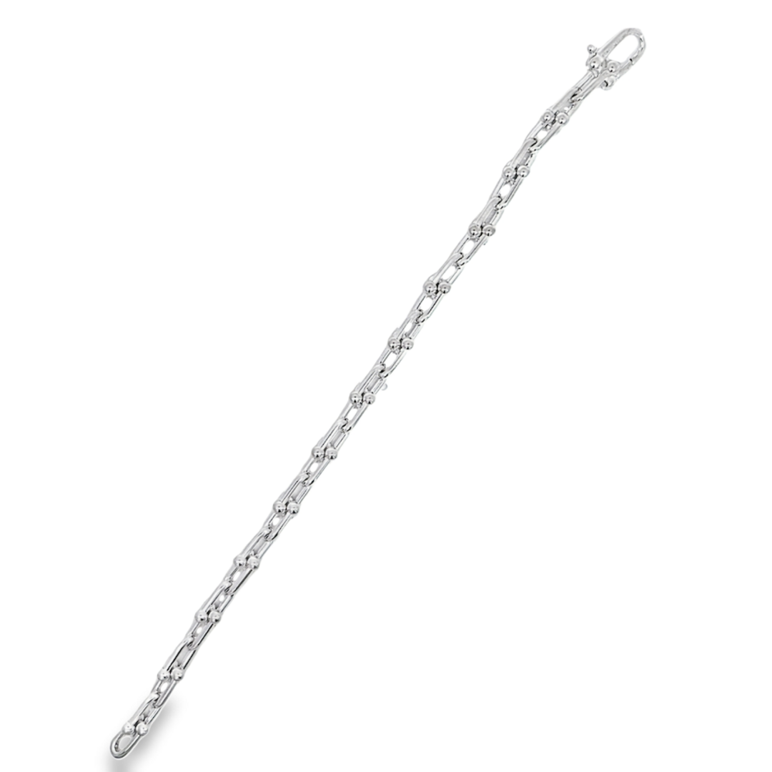 Tiffany & Co.(ティファニー)のTiffany&Co.　TIFFANY　ティファニー　ハードウェア スモール リンク レディースのアクセサリー(ブレスレット/バングル)の商品写真