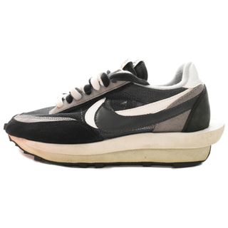 ナイキ(NIKE)のNIKE ナイキ ×Sacai LDWAFFLE エルディーワッフル ローカット スニーカー レースアップスニーカー ブラック/ホワイト US7.5/25.5cm BV0073-001(スニーカー)