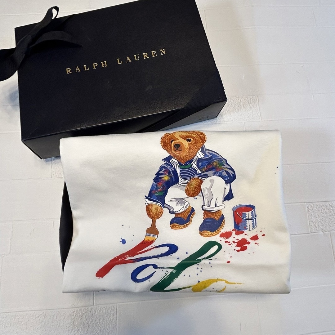 Ralph Lauren(ラルフローレン)の新作　ラルフローレン　ポロベア　ボーイズL 大人もOK メンズS レディースM キッズ/ベビー/マタニティのキッズ服男の子用(90cm~)(Tシャツ/カットソー)の商品写真