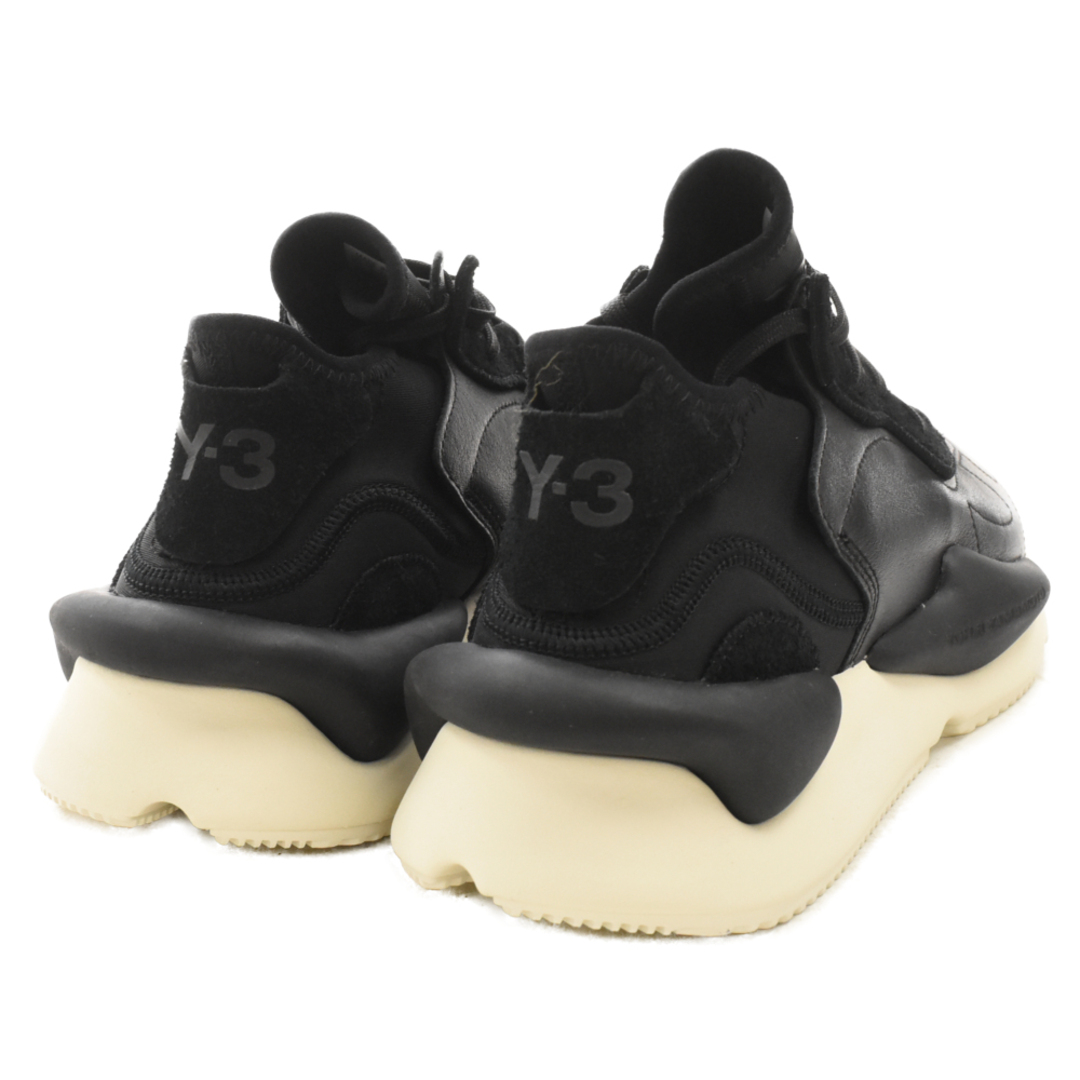 Y-3(ワイスリー)のY-3 ワイスリー KAIWA カイワ  ローカットスニーカー ブラック US9.5/27.5cm ID5429 メンズの靴/シューズ(スニーカー)の商品写真