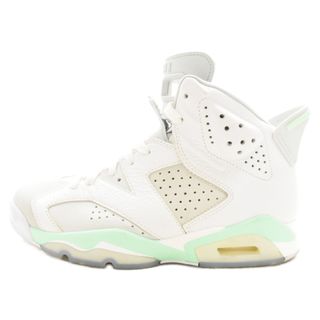 ナイキ(NIKE)のNIKE ナイキ WMNS AIR JORDAN6 RETRO MINT FORM ウィメンズ エアジョーダン6 レトロ ハイカットスニーカー DQ4914-103 ホワイト US7/24cm(スニーカー)