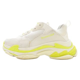 バレンシアガ(Balenciaga)のBALENCIAGA バレンシアガ TRIPLE S SNEAKER トリプルS ローカットスニーカー ダッドスニーカー シューズ イエロー/ホワイト 536737(スニーカー)