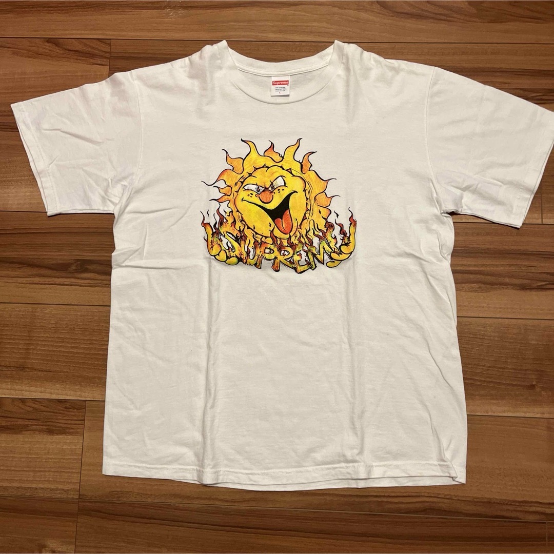 Supreme(シュプリーム)のSupreme 20FW Sun Tee Lサイズ 白 メンズのトップス(Tシャツ/カットソー(半袖/袖なし))の商品写真