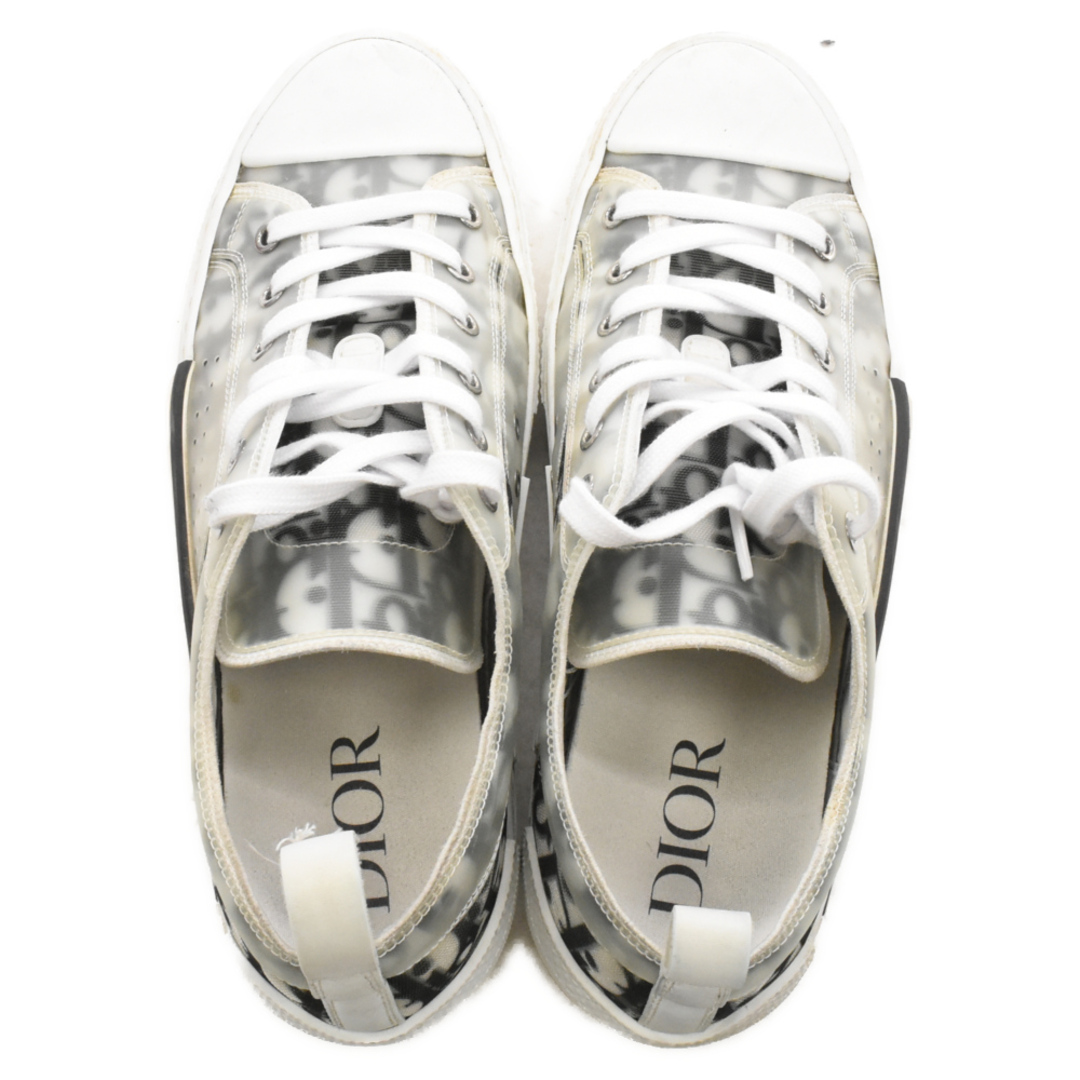 Dior(ディオール)のDIOR ディオール B23 Low Top Sneakers Dior Oblique B23 オブリーク総柄 ローカットスニーカー 3SN249YJP ホワイト メンズの靴/シューズ(スニーカー)の商品写真