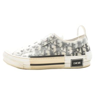 ディオール(Dior)のDIOR ディオール B23 Low Top Sneakers Dior Oblique B23 オブリーク総柄 ローカットスニーカー 3SN249YJP ホワイト(スニーカー)