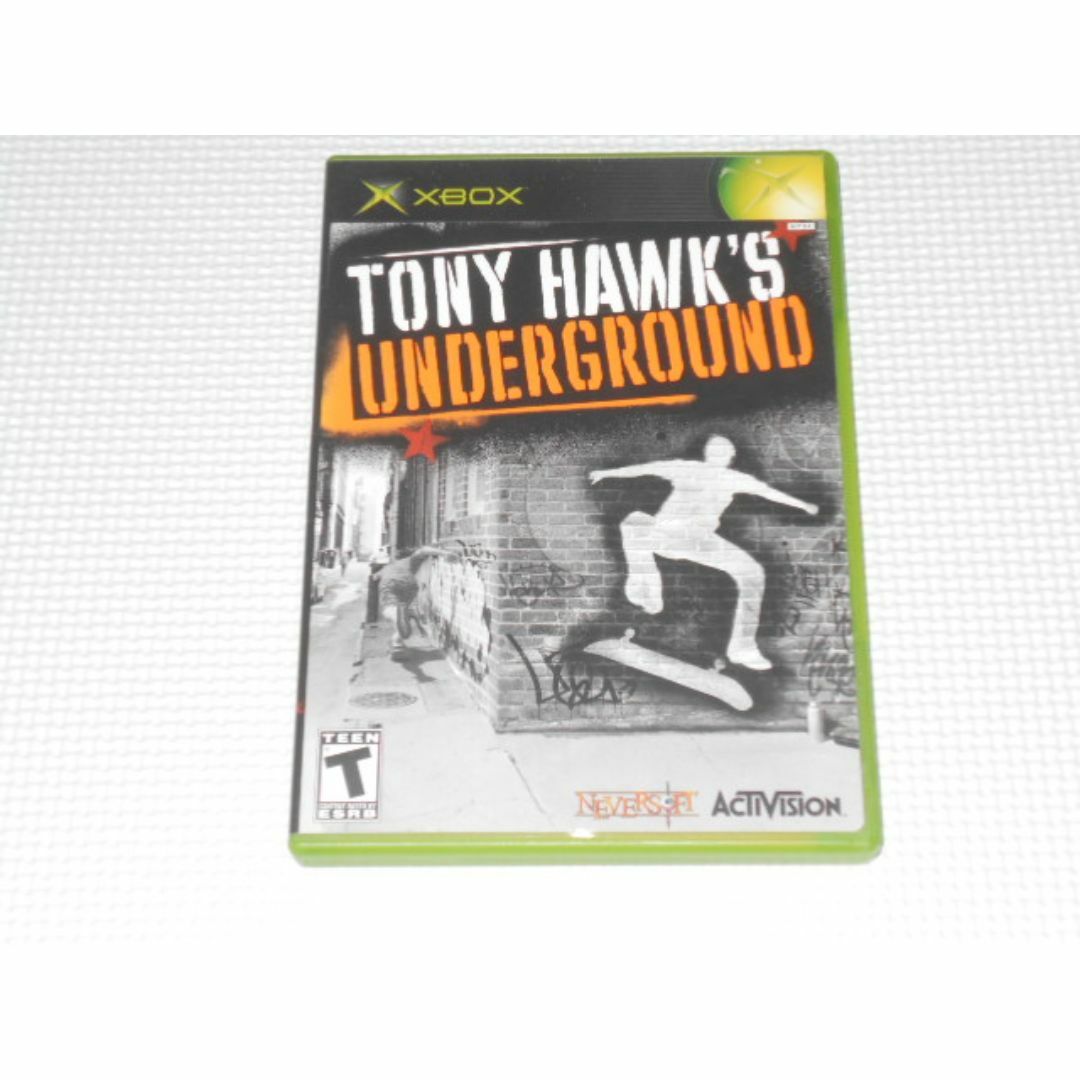 Xbox(エックスボックス)のxbox★TONY HAWK'S UNDERGROUND 海外版 北米版 エンタメ/ホビーのゲームソフト/ゲーム機本体(家庭用ゲームソフト)の商品写真