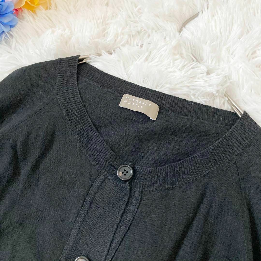 マーガレットハウエル FINE LINEN COTTON カーディガン 麻混 マーガレットハウエル FINE LINEN COTTON カーディガン 麻混