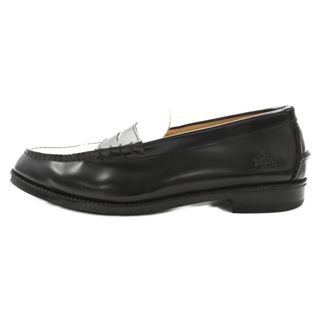 KENFORD ケンフォード COMBI LOAFERS / BLACK WHITE レザーローファー ブラック/ホワイト(その他)