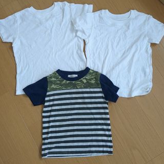 ユニクロ(UNIQLO)のTシャツ　3枚セット　100cm(Tシャツ/カットソー)