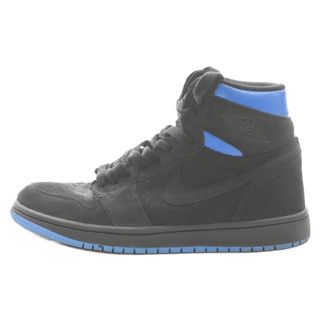 ナイキ(NIKE)のNIKE ナイキ AIR JORDAN 1 RETRO HIGH OG Q54 エアジョーダン1レトロ ハイカットスニーカー クアイ AH1040-054 ブラック/ブルー US8.5/26.5cm(スニーカー)