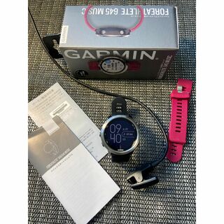 ガーミン(GARMIN)のGARMIN ForeAthlete 645 Music  GPSウォッチ(腕時計(デジタル))