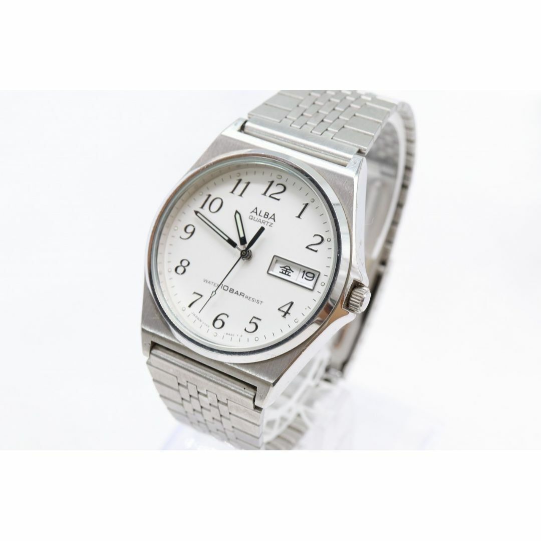 SEIKO(セイコー)の【W140-7】動作品 電池交換済 セイコー アルバ 腕時計 V743-8A10 メンズの時計(腕時計(アナログ))の商品写真