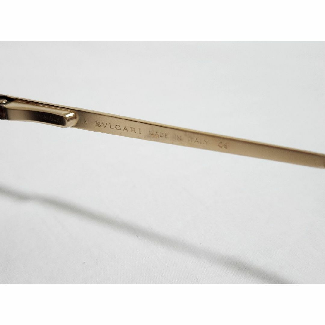 BVLGARI - 正規 レア ブルガリ ロゴ ラウンドメタルサングラス BVLGARI - 正規 レア ブルガリ ロゴ ラウンドメタルサングラス