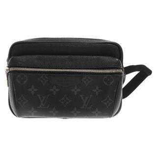 ルイヴィトン(LOUIS VUITTON)のLOUIS VUITTON ルイヴィトン アウトドア メッセンジャー PM タイガラマ メンズ メッセンジャーバッグ モノグラム レザー ショルダーバッグ ブラック M30233(ショルダーバッグ)