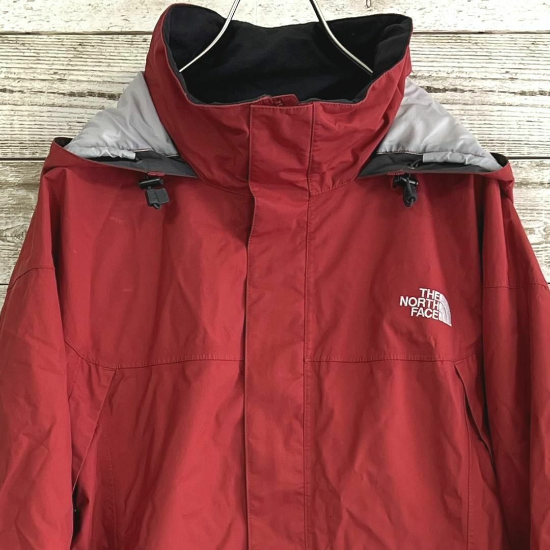 THE NORTH FACE(ザノースフェイス)の【K027】US規格ノースフェイス HYVENT マウンテンパーカー前後ロゴ刺繍 メンズのジャケット/アウター(マウンテンパーカー)の商品写真