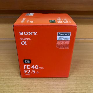 ソニー(SONY)のSONY レンズ FE 40F2.5 G(レンズ(単焦点))